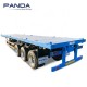 China manufacturers 20ft 40 Feet shipping Container dolly flatbed Semi truck Trailer for Sale