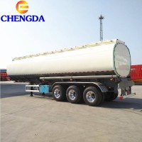 High Quality Fuel Tanker Semi Trailer 45kl 48kl 50kl Fuel Tank Trailer Dimensions In Low Price