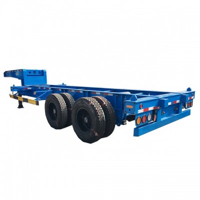 Best Quality Utility Trailer For Transport Post And Skeleton Kind Trailer Optional