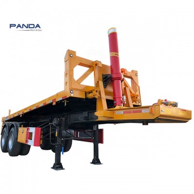 Triple Axles Tilting Container Loader 40 Tons 20ft 40ft Container Tilter Trailer,Container Tilter For Sale