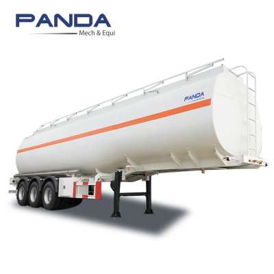 Panda 3 Axles 50000 liters 50CBM Gasoline Fuel Tanker 50M3 Oil Tank Semi Trailer