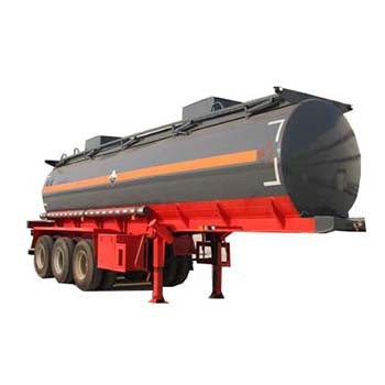 China new acid tanker 50cbm chemical tanker transport sulphuric acid, hydrochloric acid ,phosphoric acid semi trailer for sale