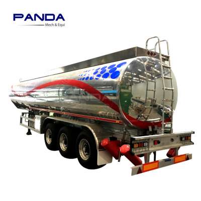 Reliable quality 55cbm stainless steel tanker trailer for sale