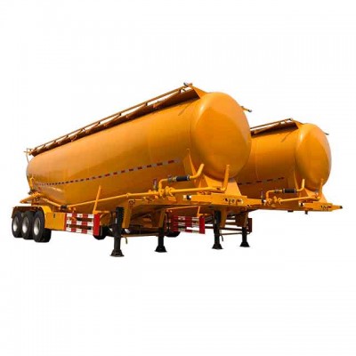 Low density cement bulker trailer diesel engine,pump, air compressor installed