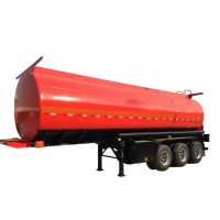 PANDA Brand 42 cbm tri-axle fuel tanker truck trailer specifications