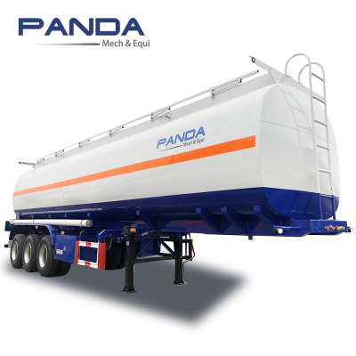 High Quality PANDA 40000liters  60000liters Oil Fuel Tanker Semi Trailer Price for sale